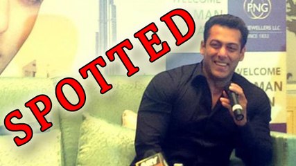 Salman SPOTTED In Dubai!
