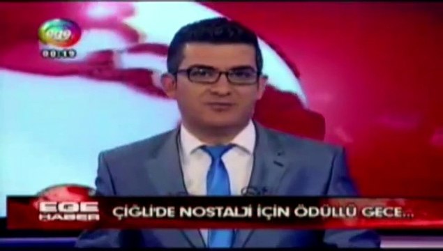 Ege Tv'de yayınlanan '' Çiğli'de kardeşlik ve dostluk gecesi '' haberi.