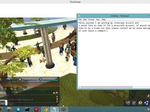 Buy Sell Accounts - selling runescape account for minecraft account