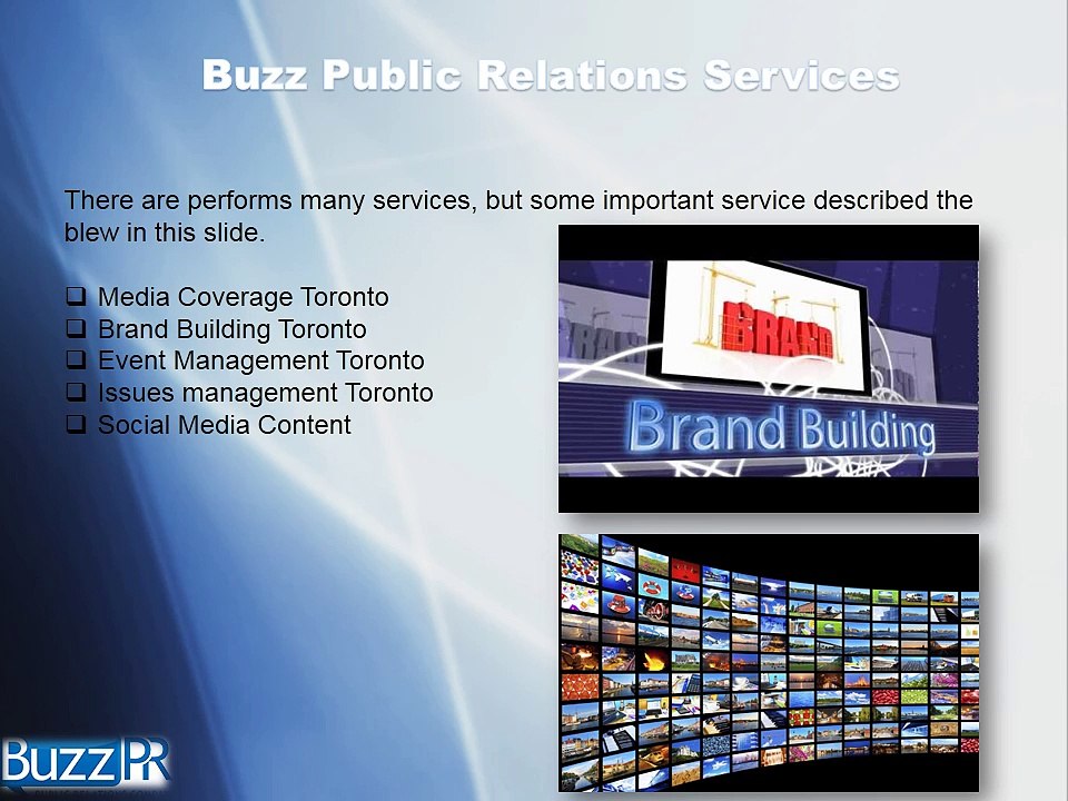 Buzz Public Relations Services