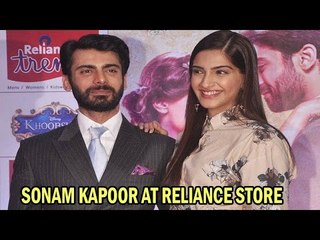 Promotion Of Film Khoobsurat @ Reliance Trends Store !