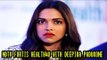 Launches NDTV & Fortis Health4U Campaign By Deepika Padukone