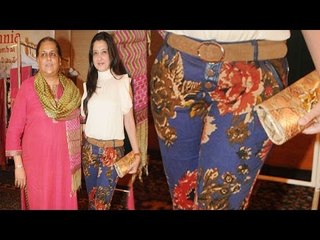 Hot Amy Billimoria Caught in Tight Colouring Pants !!