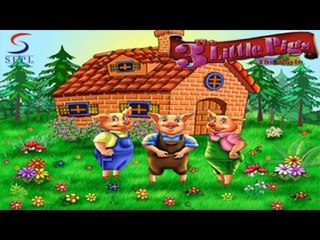 The 3 Little Pigs  -The ANIMATED Movie  In English