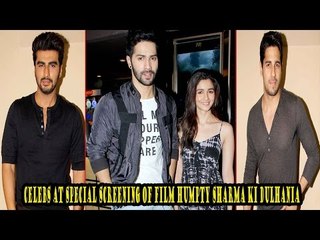 Celebs At Special Screening Of Humpty Sharma Ki Dulhania