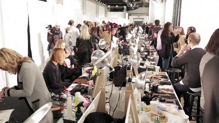 Le make-up du défilé Ralph Lauren par Tom Pecheux