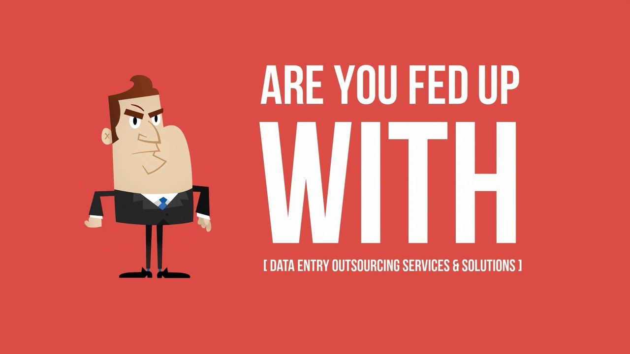 Are you fed up with the data entry services