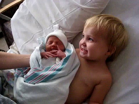 Ellen Degeneres must see, Love my new sister- funny cute adorable baby video