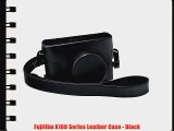 Fujifilm X100 Series Leather Case - Black
