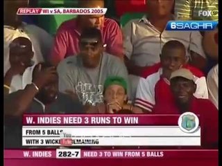 Best Won of a Cricket Match in the final Over - Great win