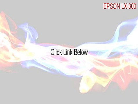 EPSON LX-300+II ESC/P Crack (epson lx-300+ii price 2015)