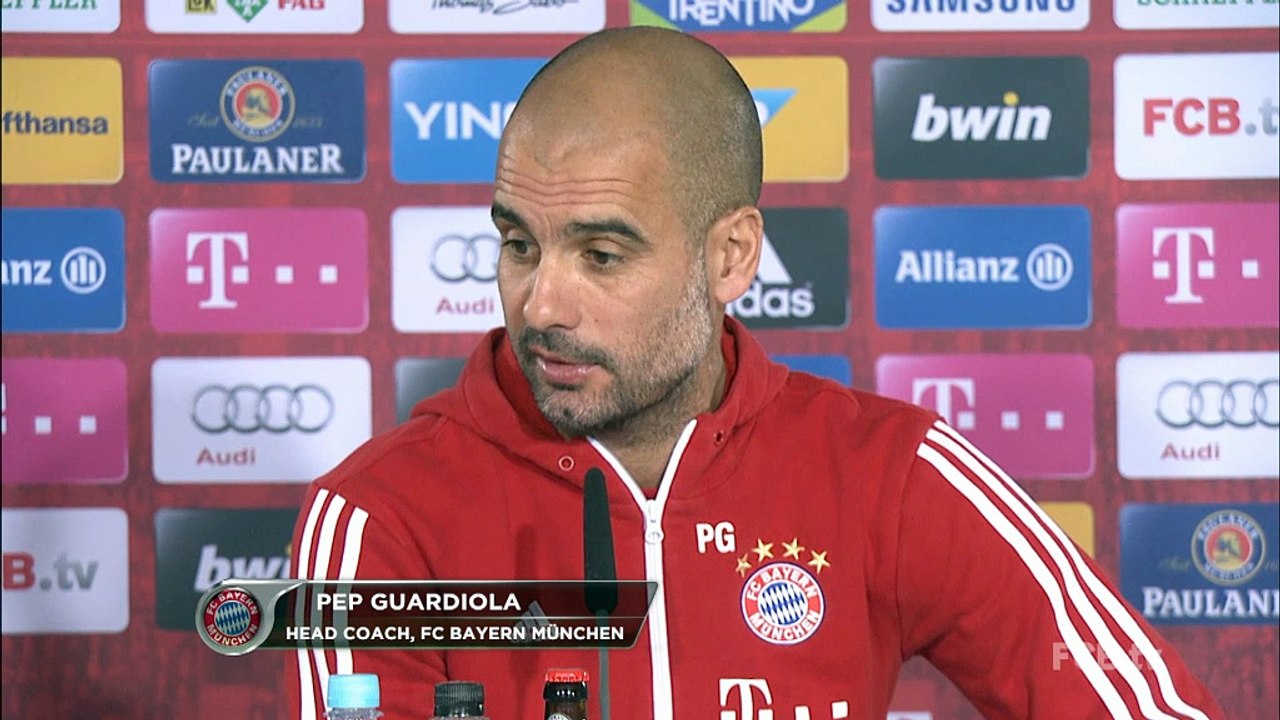 Guardiola: 'Großen Respekt vor Paderborn'