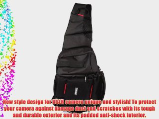 Caden K3 DSLR Camera Shoulder Case Strap Bag for Canon EOS T3i 1100D 600D 300D 500D 350D 60D