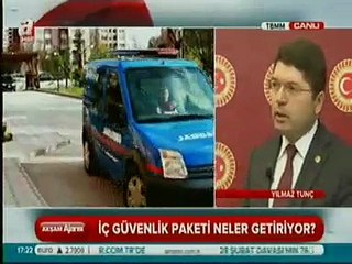 Bartın Milletvekili Yılmaz TUNÇ, "Gösteri ve Toplantı Yürüyüşü Hakkının Nasıl Kullanılacağı Anayasa da Belirtilmiştir ve İç Güvenlik Reform Paketi Buna Aykırı Bir Düzenleme Getirmiyor"