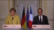 Ukraine: Hollande et Merkel veulent l'application de "tous les accords de Minsk, rien que les accords de Minsk"