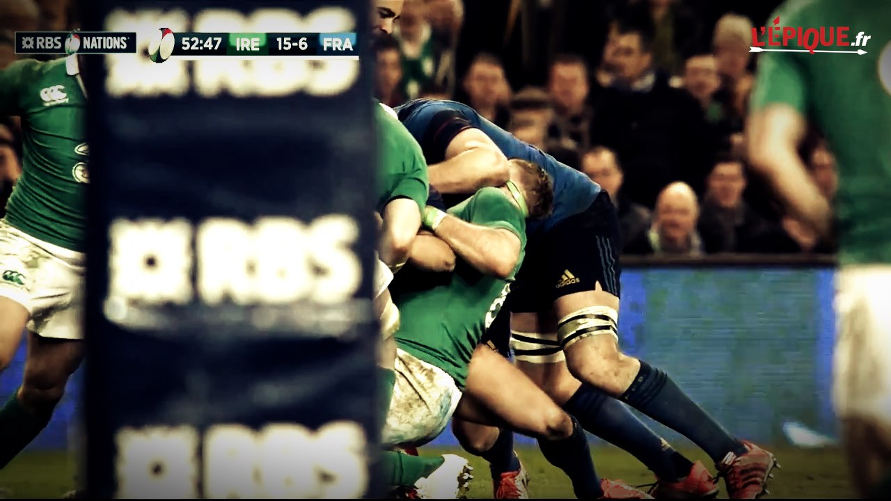 La blessure du coup de Papé sur Heaslip due au dos fragile de l'Irlandais