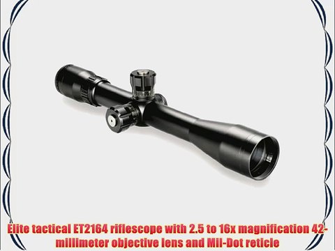 Bushnell Elite Tactical Mil-Dot SFP Reticle LRS Riflescope 2.5-16x42