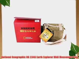 National Geographic NG 2346 Earth Explorer Midi Messenger Bag