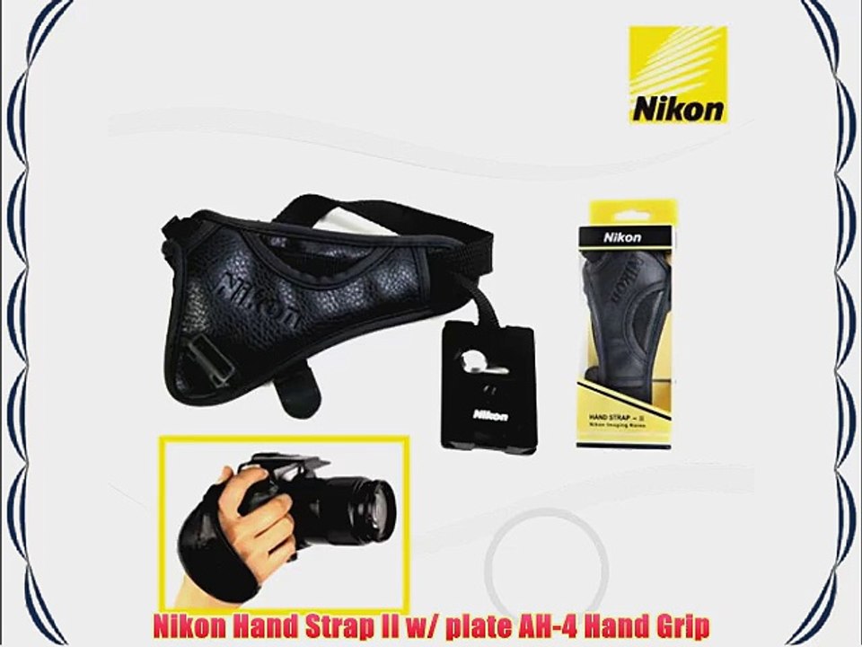 Nikon Hand Strap II w/ plate AH-4 Hand Grip