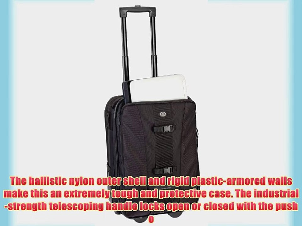 Tamrac 5592 Big Wheels SpeedRoller(TM) 2x Rolling Photo/Laptop Case - Black
