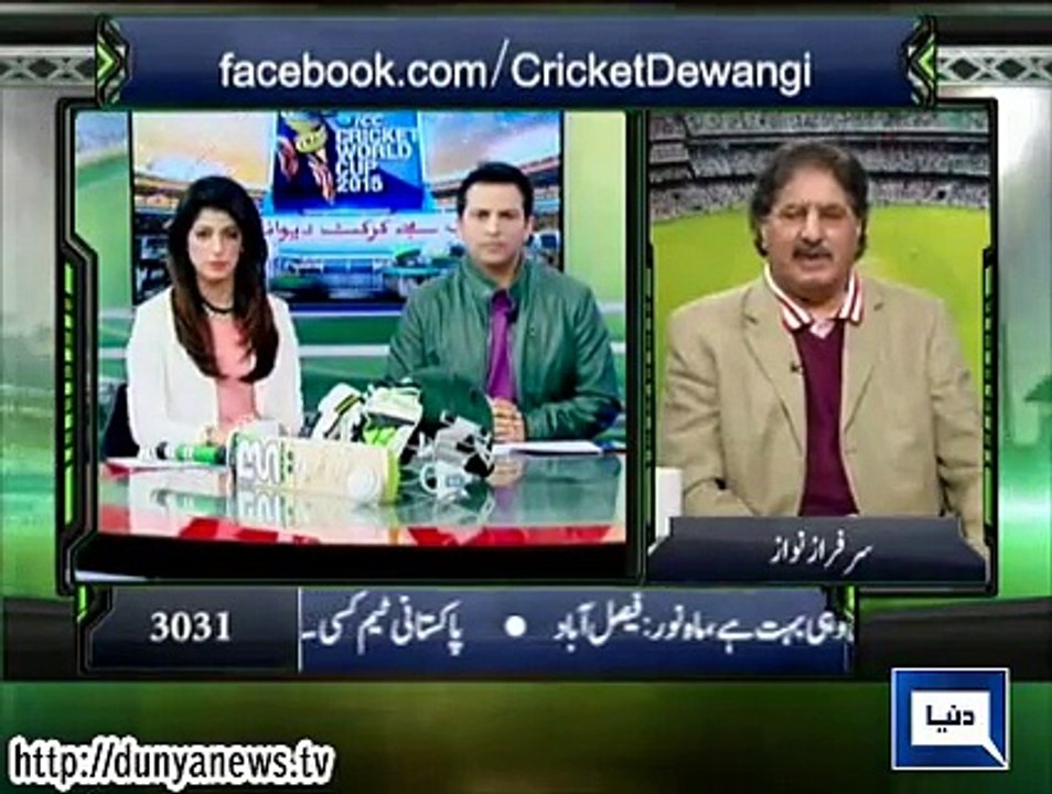 Dunya News - Sarfaraz Ahmed should replace Younis Khan: Sarfaraz Nawaz