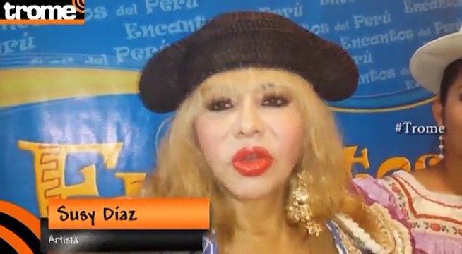 Susy Díaz: 'Mero Loco' no tiene por qué meterse en mis negocios