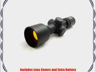 NcStar 3-9X42E Red Illuminated Compact Scope/Ruby Lens (SEC3942R)