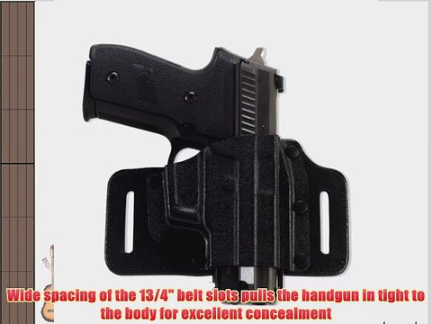 Galco Tac Slide Belt Holster (Black) S