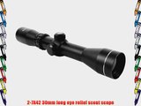 Aim Sports 2-7X42 30mm Scout Scope/Rangefinder