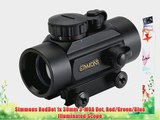 Simmons RedDot 1x 30mm 3-MOA Dot Red/Green/Blue Illuminated Scope