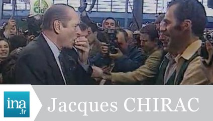 Jacques Chirac au Salon de l'Agriculture 1997 - Archive INA