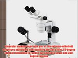 AmScope ZM-2BY-EB Professional Binocular Stereo Zoom Microscope for Biological Applications