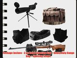 Ultimate Arms Gear 25-75x75 Black Rubber Armored Sniper Spotter Hunting Spotting Scope   9