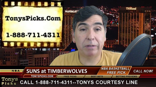 Minnesota Timberwolves vs. Phoenix Suns Free Pick Prediction NBA Pro Basketball Odds Preview 2-20-2015