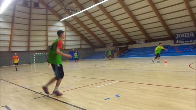 Douai Gayant Futsal muscle son jeu ! #‎ENTRAINEMENT‬