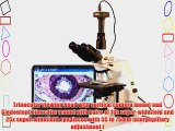 AmScope T690C-PL-10M Digital Trinocular Compound Microscope 40X-2500X Magnification WH10x and