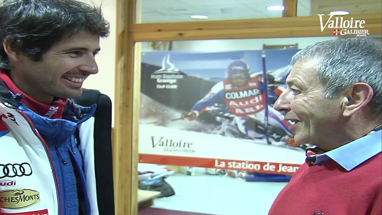 Valloire fête le retour de Jean-Baptiste Grange, son double Champion du Monde de Slalom