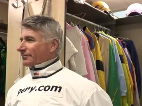 Pierre Levesque, entraîneur et driver d'Altesse du Mirel dans le Prix de la Mayenne-Prix Natixis, le quinté du dimanche 22 février à Vincennes