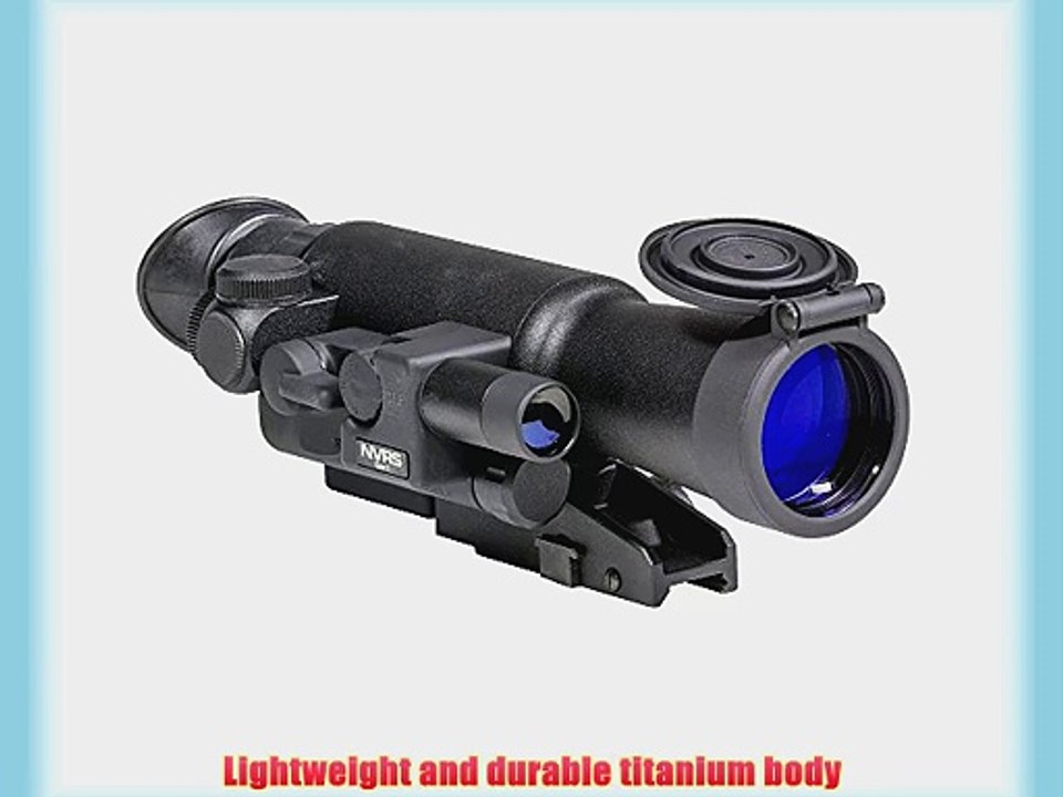 Firefield FF16001 NVRS 3x 42mm Gen 1 Night Vision Riflescope Black