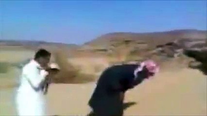 Pranks in the desert can be fun