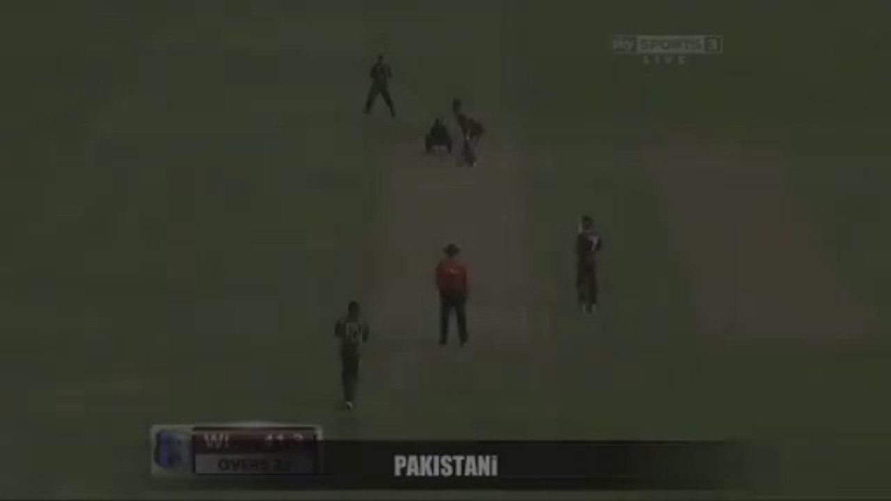 Shahid Afridi's 7 Wickets against West Indies (2nd Best Overall Figures)