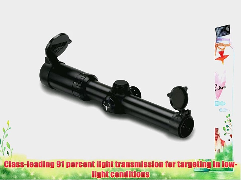 Bushnell Trophy XLT Illuminated 4A Reticle Short-Range Riflescope 1-4x 24mm