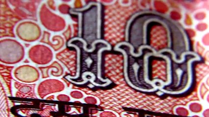 SECURITY LAPSE ON INDIAN 10 RS - RBI LABEL PRINTED ON ONLY FEW NOTES