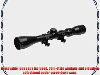 Truglo Trushot Scope 3-9X40 Weaver Black