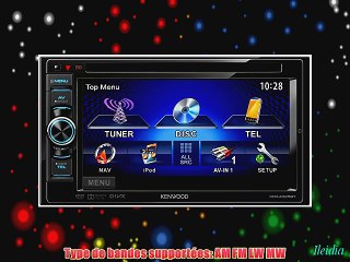 Kenwood Electronics DDX4025BT Autoradio CD/DVD Noir