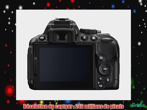 Nikon D5300 Appareil photo num?rique Reflex 24.78 Bo?tier nu Noir