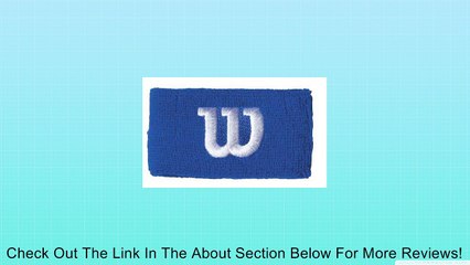 Wilson Wristband Review