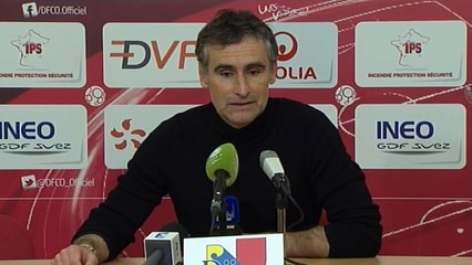 Dijon FCO 1-1 Gazélec Ajaccio : les réactions de T. Laurey & O. Dall'Oglio !