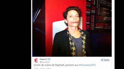 Victoires de la Musique : Le visage amoché de Raphael inquiète
