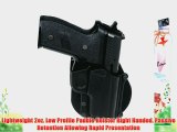 Fobus Standard Holster RH Paddle SG4 Sig 229 (9mm only) with rails/Steyr Model S .357 9mm .40